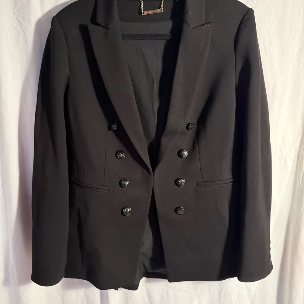 Tahari Classic Black Women's Blazer
